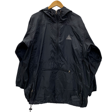 ナイキ NIKE ACG アノラックパーカー ジャケット ロゴ ブラック L