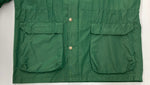 シエラデザイン SIERRA DESIGNS 80s 80年代 60/40クロス ロクヨンクロス マウンテンパーカー 8本木タグ USA製 緑 ジャケット 無地 グリーン Lサイズ 104MT-1791