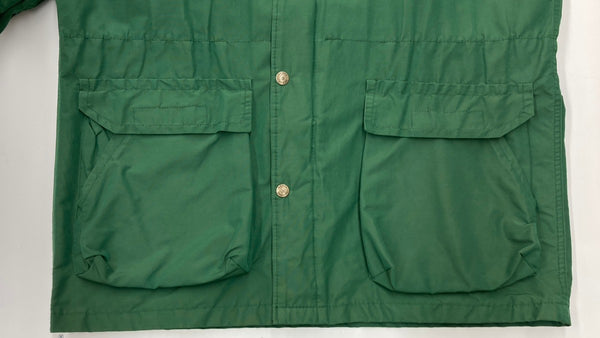 シエラデザイン SIERRA DESIGNS 80s 80年代 60/40クロス ロクヨンクロス マウンテンパーカー 8本木タグ USA製 緑 ジャケット 無地 グリーン Lサイズ 104MT-1791