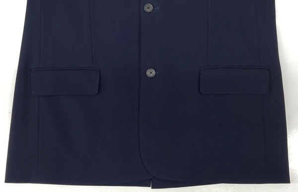 バレンシアガ BALENCIAGA 23SS Oversize Tailored Blazer Jacket オーバーサイズ テーラード ブレザー ジャケット 紺 725139 TNT09 XXS ジャケット 無地 ネイビー 104MT-1259