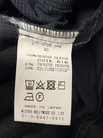 エヌハリウッド N.HOOLYWOOD Jogger pants ジョガーパンツ 271-CP08peg ブラック 40 601MB-18