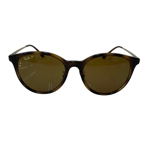 【中古】レイバン Ray-Ban 偏光レンズ 55□19 145 RB4334D 眼鏡・サングラス サングラス ブラウン 201goods-735