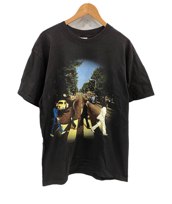 バンド band 90’s 90年代 THE BEATLES Abbey Road ビートルズ アビーロード VINTAGE ヴィンテージ Tシャツ ブラック Lサイズ 101MT-5055 33000