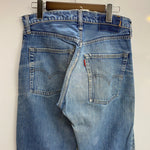 【曜日割引対象外】 リーバイス Levi's 60's 505 赤耳 USA製 42TALON デニム ブルー 201MB-911 VB