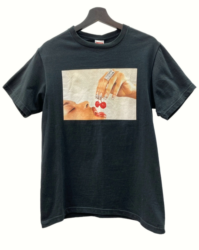 シュプリーム SUPREME 20SS Cherries Tee チェリーズ Tシャツ 半袖カットソー クルーネック USA製 黒 Tシャツ プリント  ブラック Sサイズ 104MT-419 | 古着通販のドンドンサガール