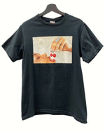 シュプリーム SUPREME 20SS Cherries Tee チェリーズ Tシャツ 半袖カットソー クルーネック USA製 黒 Tシャツ プリント ブラック Sサイズ 104MT-419