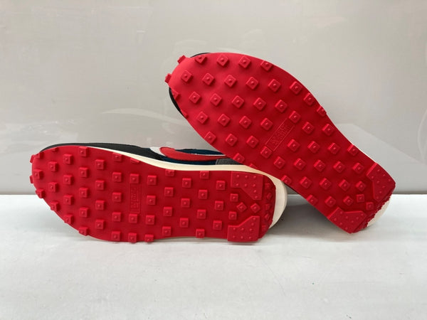 ナイキ NIKE 21年製 × SACAI サカイ × UNDERCOVER アンダーカバー LDWAFFLE SU ワッフル ローカット シューズ 赤 黒 DJ4877-300 メンズ靴 スニーカー ブラック 28cm 104S-795