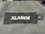 エクストララージ XLARGE QUILTING LOGO HOODED PUFFER JACKET キルティング ロゴ フーディ パファー ジャケット 黒 101244021004 ジャケット ロゴ ブラック XLサイズ 104MT-2030