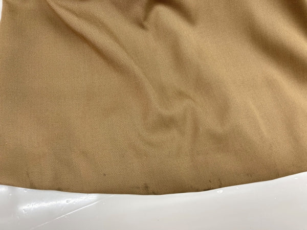 アメリ AMERI MINIMAL FLARE LONG TRENCH COAT ミニマル フレア ロング トレンチ テーラード ステンカラー ハイネック サイドボタン スリット ウエストマーク 日本製 BEIGE 1020730560 コート ベージュ Sサイズ 104LT-234