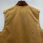【曜日割引対象外】 カーハート Carhartt ダックベスト ベスト ベージュ Lサイズ 201MT-4447 VB