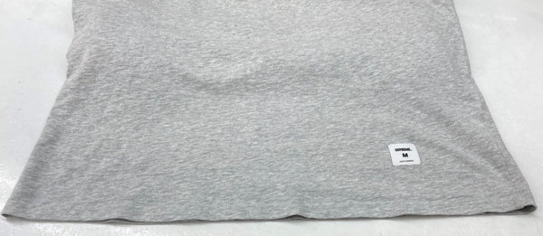 シュプリーム SUPREME Old English L/S Top オールド イングリッシュ ロゴ 長袖 カットソー ロンT 灰 ロンT 刺繍 グレー Mサイズ 104MT-1526