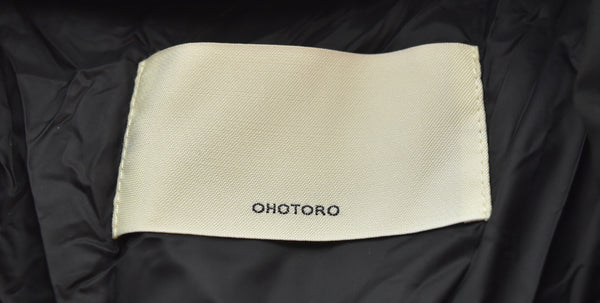 オオトロ OHOTORO heritagedown ダウンジャケット S ジャケット ブラック Sサイズ 103LT-153