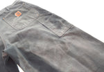 カーハート Carhartt  USA製 ダブルニー ペインター パンツ GOODフェード 黒 ボトムスその他 ブラック 34 103MB-376