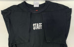 ヴェトモン VETEMENTS 再構築 STAFFTee WSS17HA8 Tシャツ ブラック Sサイズ 201MT-3957