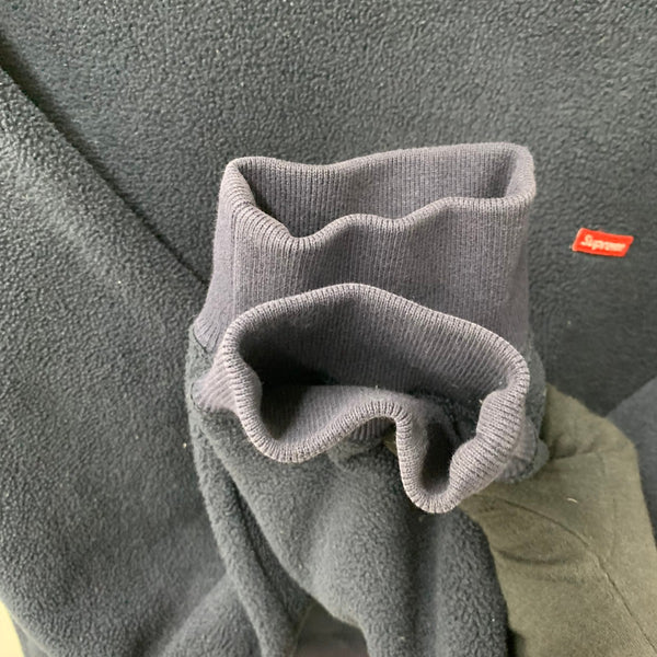 シュプリーム SUPREME Polartec Small Box Crewneck スウェット ネイビー Mサイズ 201MT-4764