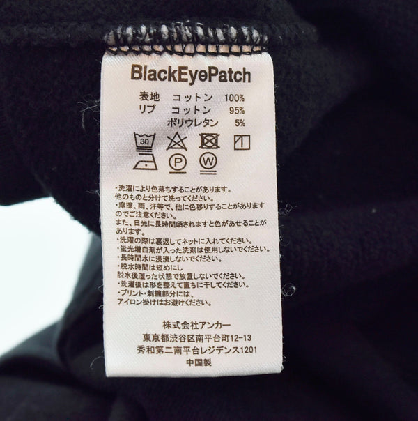 ブラックアイパッチ BLACK EYE PATCH APHRODITE GANG アフロディーテギャング HOLDINGS HOODIE パーカー 黒 パーカ ブラック LLサイズ 103MT-1609