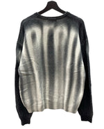 シュプリーム SUPREME 23AW Blurred Logo Sweater ブラード ロゴ ウール セーター ニット 黒 セーター ロゴ ブラック Mサイズ 104MT-2132