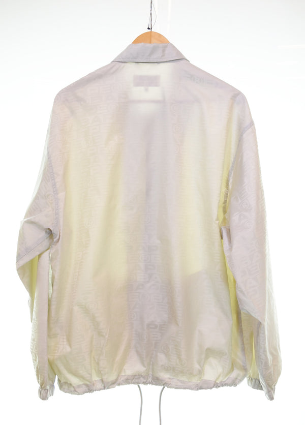 アベイシングエイプ A BATHING APE BAPE LOGO COACH JACKET Windbreaker コーチジャケット 001LJK801314M ジャケット ホワイト Mサイズ 103MT-3227