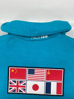ザノースフェイス THE NORTH FACE Trans Antarctica Fleece Jacket トランス アンタークティカ フリース ジャケット ジップアップ アウトドア 青 NA72235 ジャケット ロゴ ブルー Mサイズ 104MT-1414