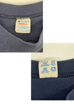 チャンピオン Champion 80's 80s 80年代 トリコタグ フットボールT Footballl vintage ヴィンテージ ロンT ネイビー Sサイズ 101MT-3482