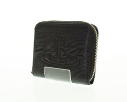 ヴィヴィアン・ウエストウッド Vivienne Westwood フロウ ラウンドファスナー二つ折り財布 VWK844 財布・ケース メンズコインケース ブラック 103SA-16
