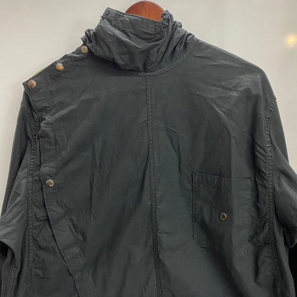 【曜日割引対象外】 ヴィンテージ vintage 60's フランス軍 パラシュート スモックパーカ パーカ ブラック 201MT-4432 VB