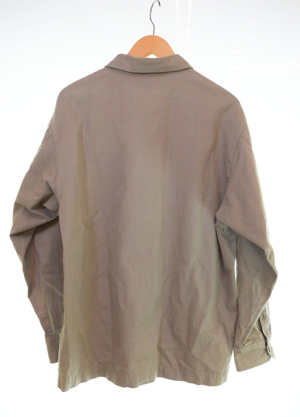 ダブルタップス WTAPS 21AW BUDS/LS/COTTON.SERGE バッツ ロングスリーブ シャツ  212BRDT-SHM02 3 長袖シャツ カーキ 103MT-2968