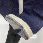 【曜日割引対象外】 ウエアハウス WAREHOUSE HELLER'S CAFE シンチバック サスペンダーボタン デニム ブルー 32サイズ 201MB-896 VB