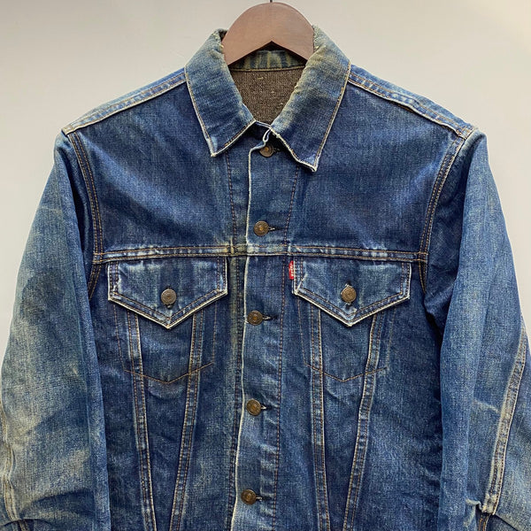 【曜日割引対象外】 リーバイス Levi's 60's 70's 70505 BIG E USA製 ブランケットライナー ジャケット ブルー 201MT-4341 VB