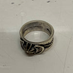 【曜日割引対象外】 【中古】サンシャインリーブス SUNSHINE REEVES スタンプワークリング Navajo ナバホ族 16号 メンズジュエリー・アクセサリー インディアンジュエリー 指輪・リング シルバー 201goods-770 VB