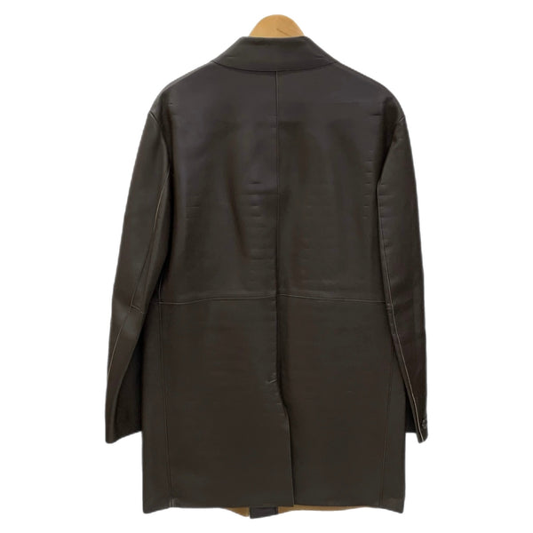 コムサ・デ・モード COMME ÇA DU MODE MEN 合皮 コート コート ブラウン 2サイズ 201MT-4723