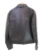 マスコット MASCOT 60's - 70's Single riders jacket 襟付き シングル ライダース ジャケット LEATHER レザー ジャケット Vintage ヴィンテージ ジャケット ブラック 103MT-3261