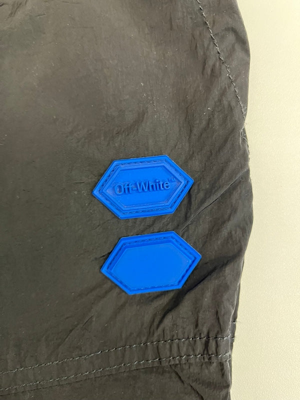 オフホワイト Off-White パラシュートパンツ 黒 OMCF004F19F01020 カーゴパンツ ブラック サイズ30 101MB-617