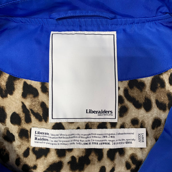 リベレイダース Liberaiders オージー エンブロイダリー コーチ ジャケット OG EMBROIDERY COACH JACKET 730042101 ブルー Lサイズ 201MT-4451