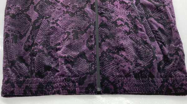 ワコマリア WACKO MARIA 21FW PYTHON VELVET JACKET パイソン ベルベット ジャケット 紫 ジャケット 総柄 パープル Mサイズ 104MT-1461