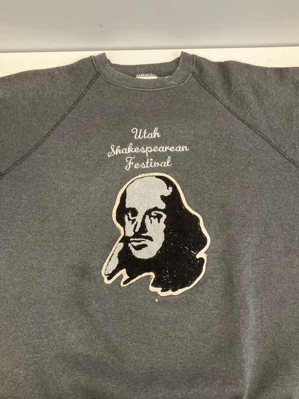 US US古着 90's 90年代 DISCUS Shakespeare festival シェイクスピア フェスティバル プロモーション 販促 アメリカ製 MADE IN USA ヴィンテージ vintage スウェット グレー Lサイズ 101MT-4858