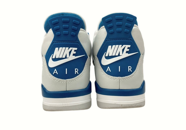 ナイキ NIKE 24年製 AIR JORDAN 4 RETRO OG MILITARY BLUE エア ジョーダン レトロ ミリタリー ブルー AJ4 灰 青 FV5029-141 メンズ靴 スニーカー グレー 29cm 104-shoes611