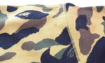アベイシングエイプ A BATHING APE  1st カモ ジャカード カレッジ リラックスフィット クルーネックスウェット 001SWL301307M スウェット マルチカラー Mサイズ 103MT-2983