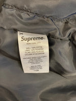 シュプリーム SUPREME Brushed Twill Zip Jacket ブラッシュドツイル ジップ ジャケット ロゴ刺繍ジャケット XL ジャケット ブラック LLサイズ 101MT-3651