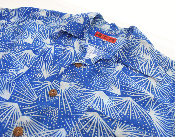 ヤマネ YAMANE エヴィス EVISU 和柄 アロハシャツ オープンカラー シャツ 40 半袖シャツ 103MT-2815