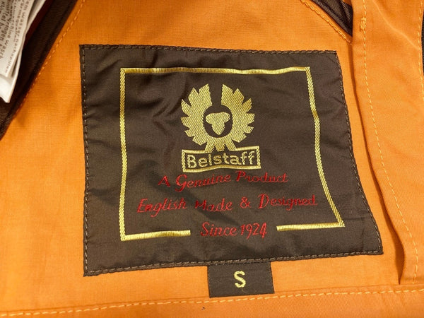 ベルスタッフ BELSTAFF コットンジャケット ライトジャケット 無地 ジャージ オレンジ Sサイズ 101MT-2666