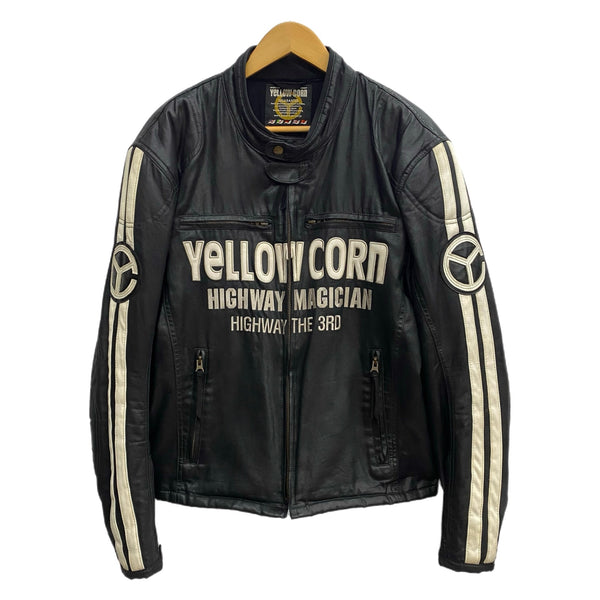 イエローコーン YeLLOW CORN ジャケット ブラック LLサイズ 201MT-4617