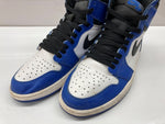 ナイキ NIKE 17年製 AIR JORDAN 1 RETRO HIGH OG GAME ROYAL エア ジョーダン レトロ ハイ ゲーム ロイヤル AJ1 白 青 黒 555088-403 メンズ靴 スニーカー ブルー 26.5cm 104S-1030