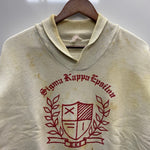 【曜日割引対象外】 ヴィンテージ vintage 60's ラッセルアスレチック russell athletic ショールカラー USA製 スウェット ホワイト Mサイズ 201MT-3598 VB
