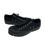 ヨウジヤマモト プールオム Yohjiyamamoto Pour Homme C/CANVAS B LOW TOP SNEAKER 2023SS コットンキャンバス ローカット タンクソール 厚底 メンズ靴 スニーカー ブラック SIZE 3 26.5cm 101sh-2034