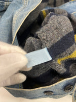 リー Lee 90s 90's STORM RIDER 60s復刻 裏地ブランケット デニムジャケット トラッカージャケット インディゴ 青 ヴィンテージ ジャケット ブルー Mサイズ 101MT-5130