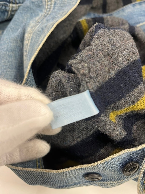 リー Lee 90s 90's STORM RIDER 60s復刻 裏地ブランケット デニムジャケット トラッカージャケット インディゴ 青 ヴィンテージ ジャケット ブルー Mサイズ 101MT-5130