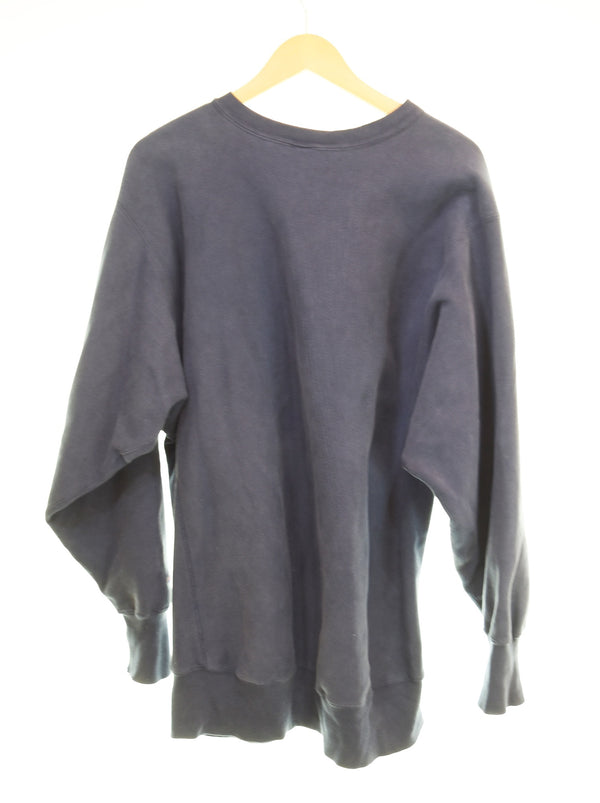 チャンピオン Champion  90年代 リバースウィーブ 刺繍タグカレッジ スウェット LAW XXL スウェット ネイビー 3Lサイズ 103MT-3536