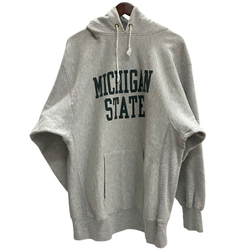 【曜日割引対象外】 チャンピオン Champion 90's USA製 reverse weave カレッジ パーカ グレー XXLサイズ 201MT-4652 VB