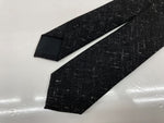 ダイリク DAIRIKU Wool Tie with Money Clip ネクタイ マネークリップ タイ 黒 ネクタイ 総柄 ブラック 104Z-30